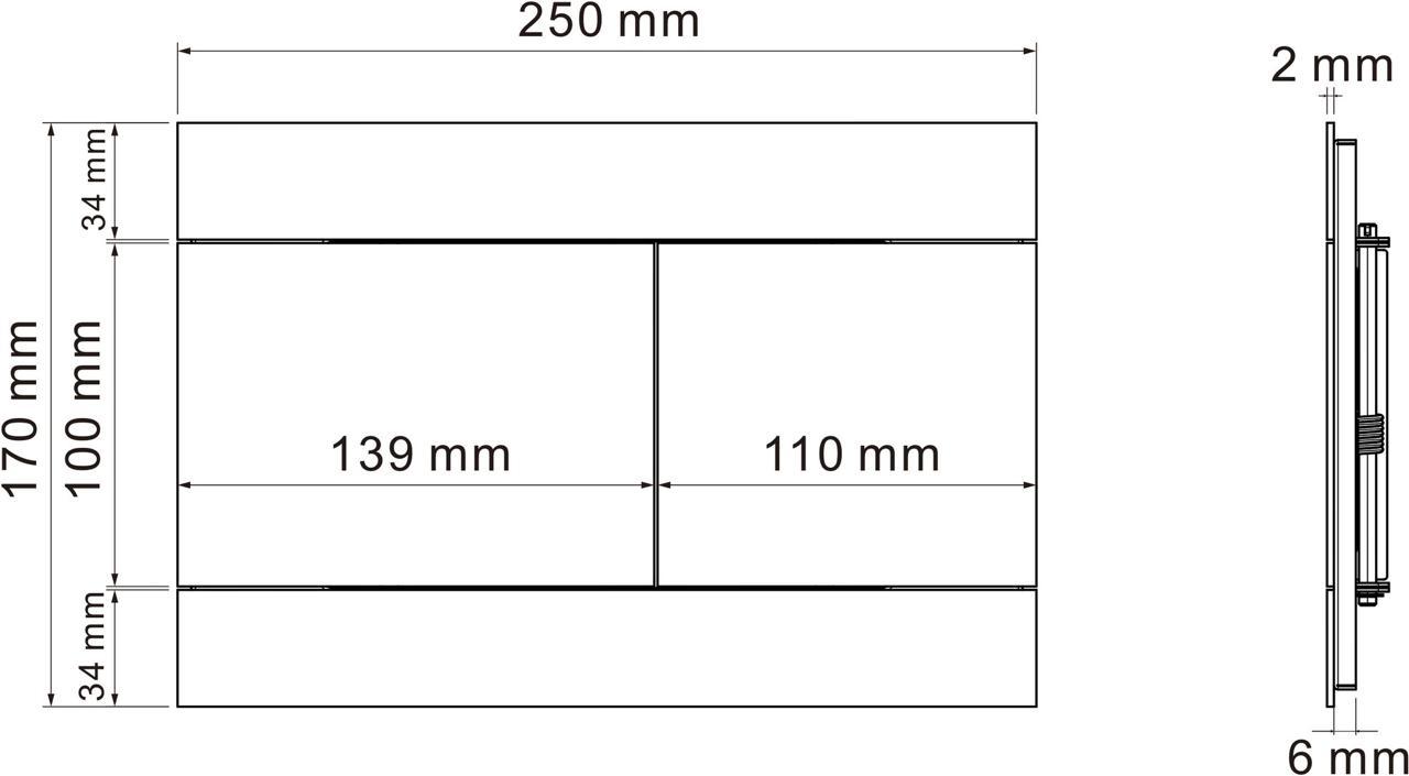 Унитаз подвесной Roxen Simple Compact в комплекте с инсталляцией StounFix Dual Fresh 6 в 1 868597 (кнопка: оружейная сталь матовая) фото-3