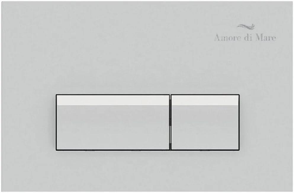 Унитаз подвесной Amore di Mare Temo Bidet P322X + QuickFit 50114 + кнопка 404CH фото-8