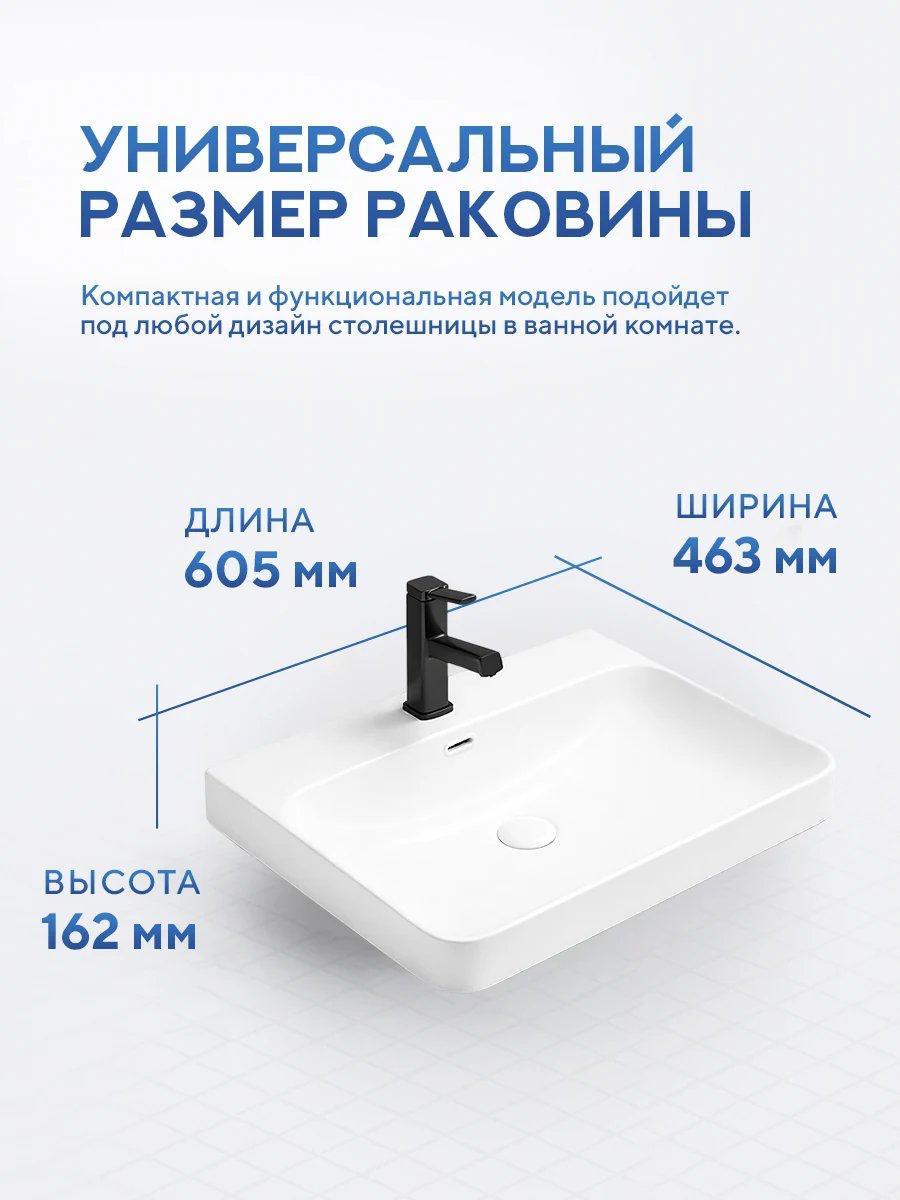 Умывальник Amore di Mare Cavo 60211MW-RR фото-5 Умывальник Amore di Mare Cavo 60211MW-RR фото-5