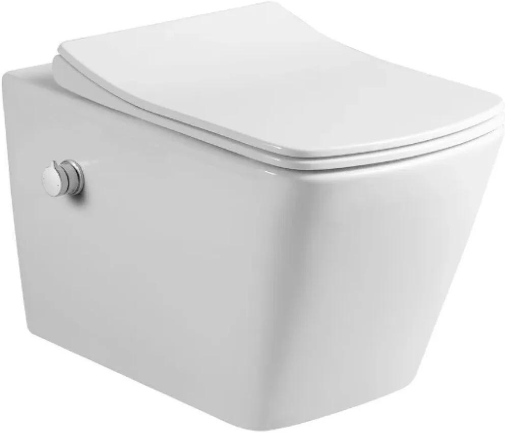 Унитаз подвесной Amore di Mare Garda Bidet P310X + QuickFit 50114 + кнопка 303BN фото-5 Унитаз подвесной Amore di Mare Garda Bidet P310X + QuickFit 50114 + кнопка 303BN фото-5