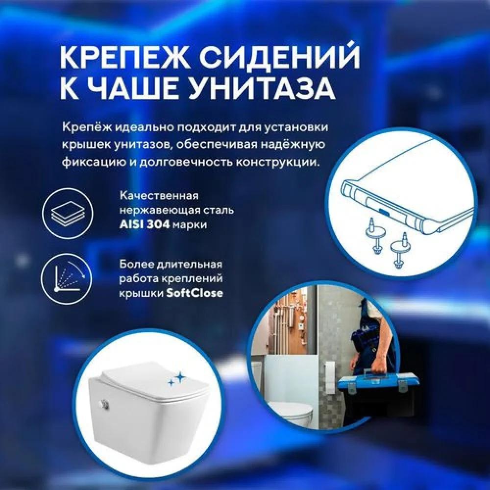 Унитаз подвесной Amore di Mare Garda Bidet P310X + QuickFit 50114 + кнопка 303BN фото-3 Унитаз подвесной Amore di Mare Garda Bidet P310X + QuickFit 50114 + кнопка 303BN фото-3