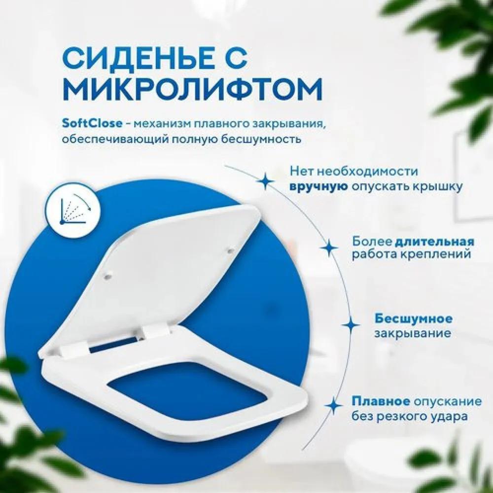 Унитаз подвесной Amore di Mare Garda Bidet P310X + QuickFit 50114 + кнопка 303BN фото-4 Унитаз подвесной Amore di Mare Garda Bidet P310X + QuickFit 50114 + кнопка 303BN фото-4