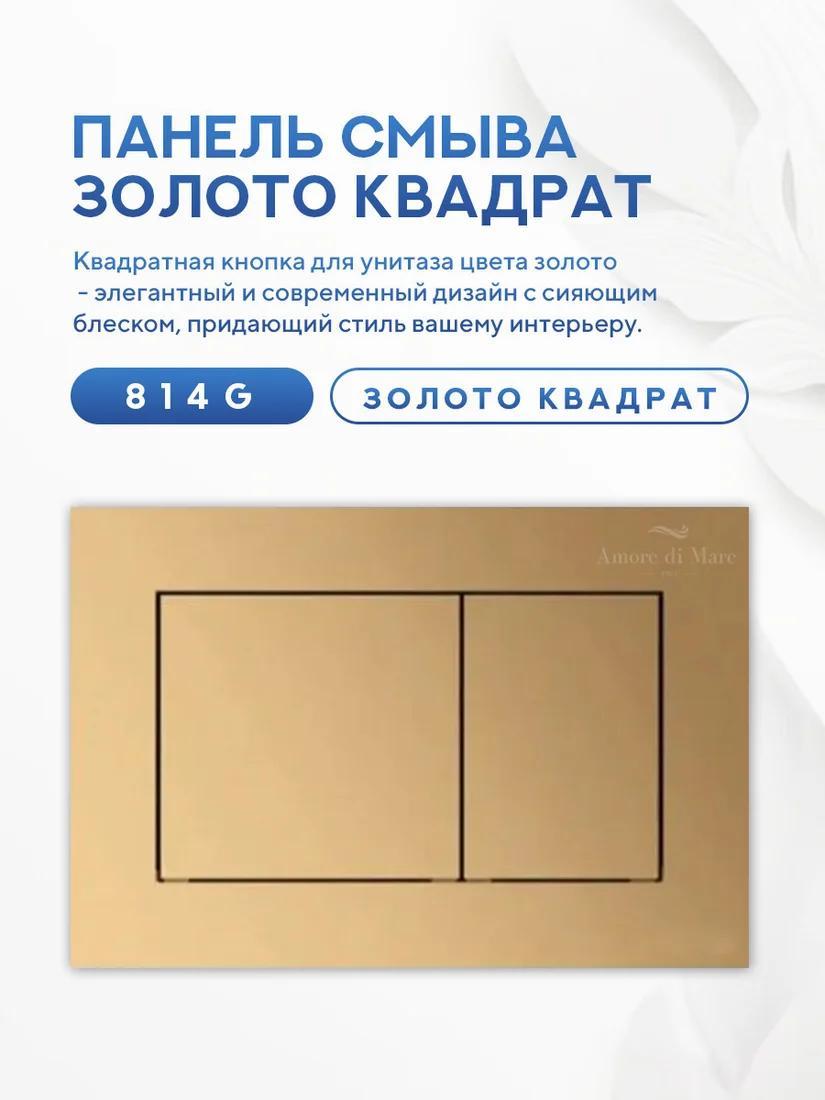 Инсталляция для унитаза Amore di Mare QuickFit 50114 с кнопкой 814G фото-5