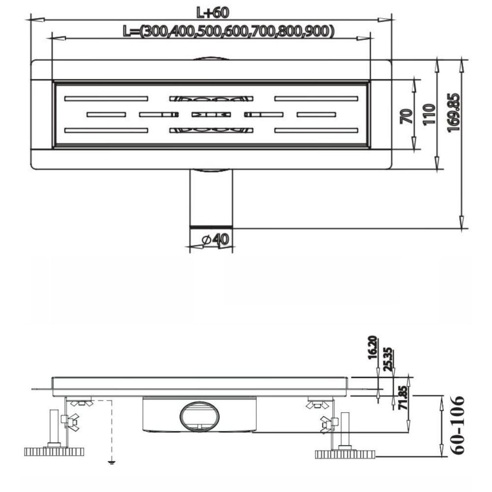 Сифон Vieir DL70A-360 фото-5