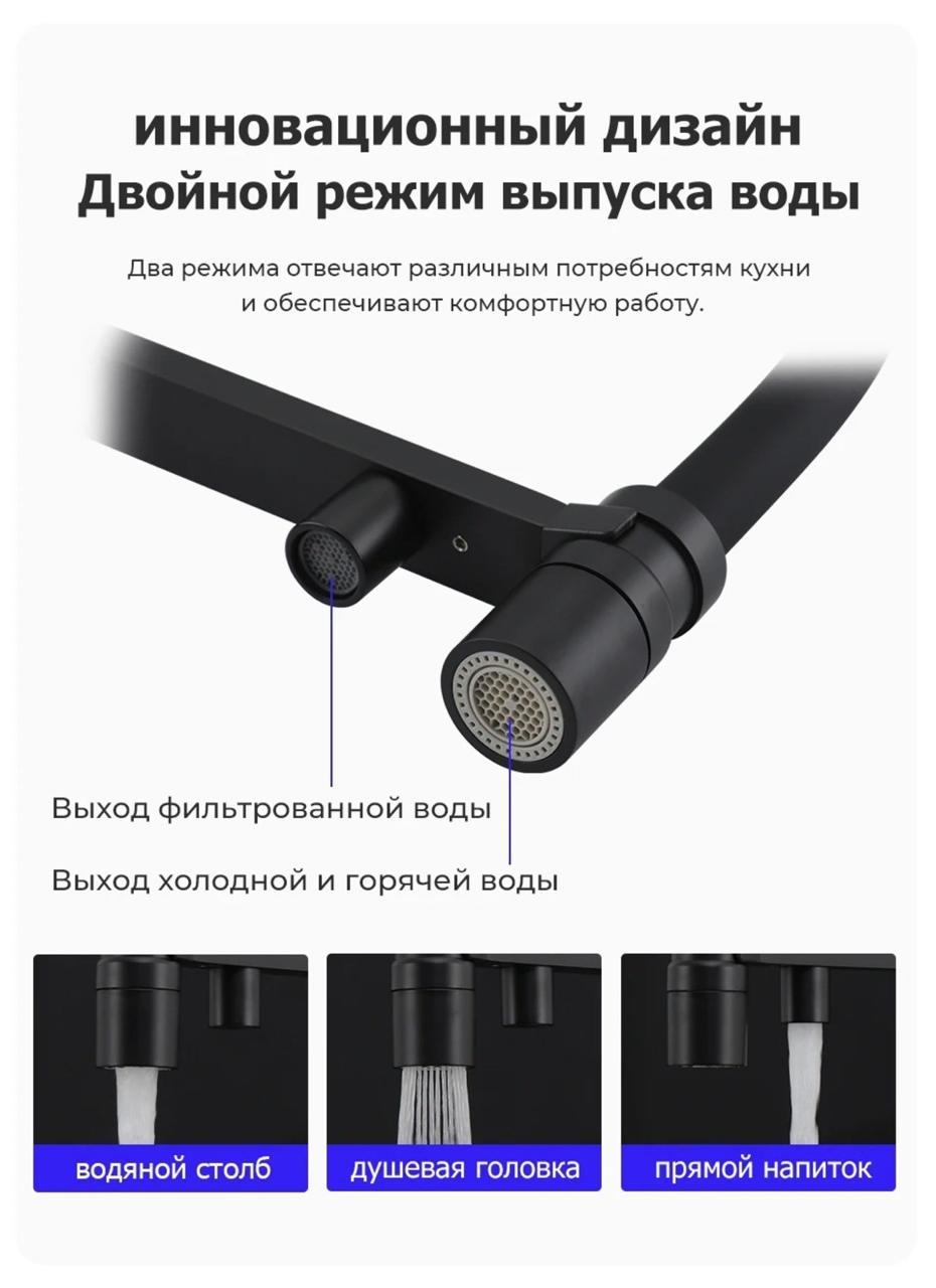 Смеситель Gappo G4395-56 фото-2