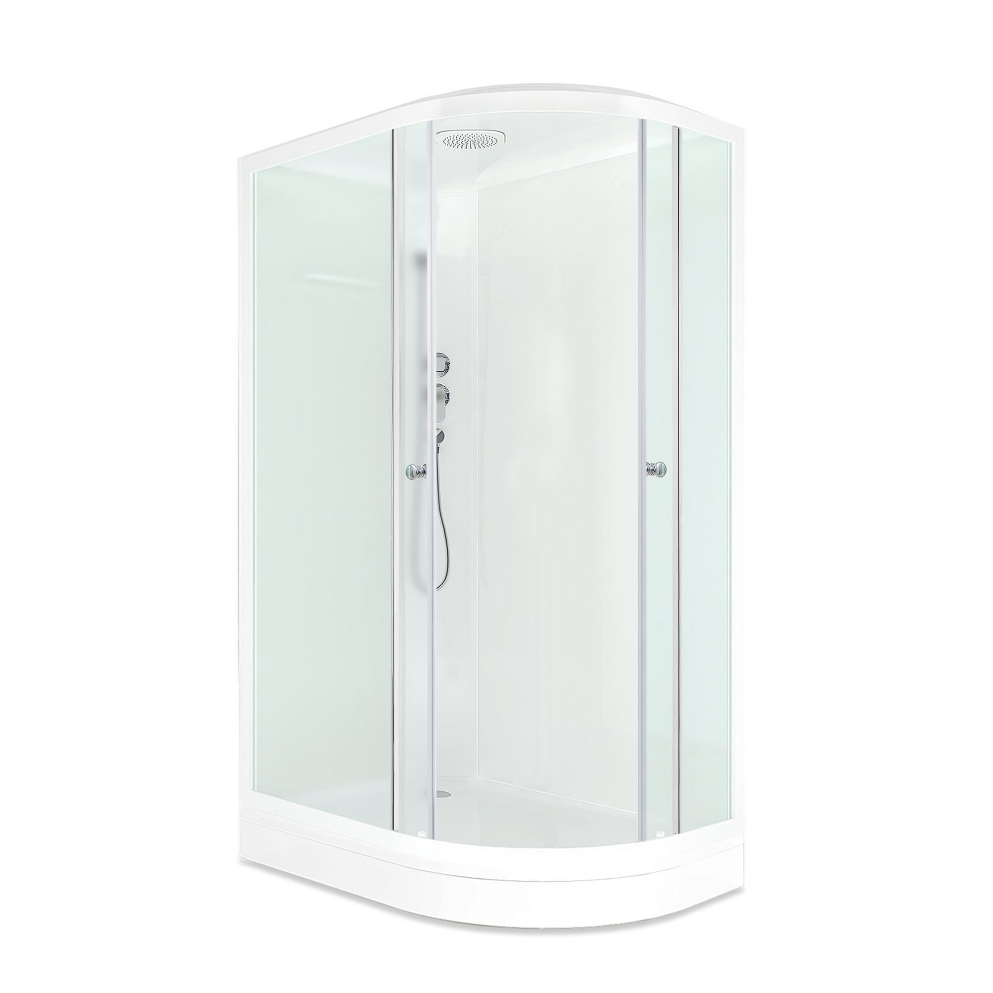 Душевая кабина Domani-Spa Delight Slim 128 L 120x80 DS01DS128LLWM00 Душевая кабина Domani-Spa Delight Slim 128 L 120x80 DS01DS128LLWM00