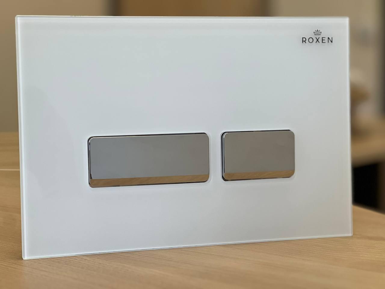 Панель смыва Roxen Glass 430280W фото-3