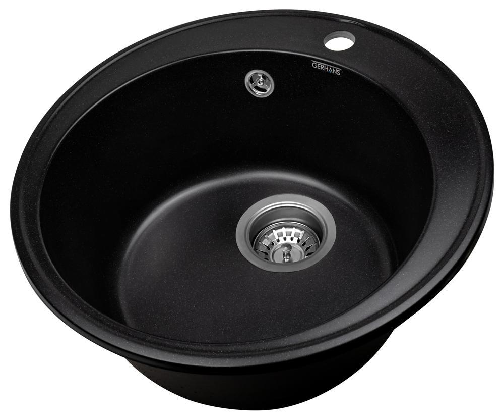 Кухонная мойка Gerhans A05 (оникс) фото-2