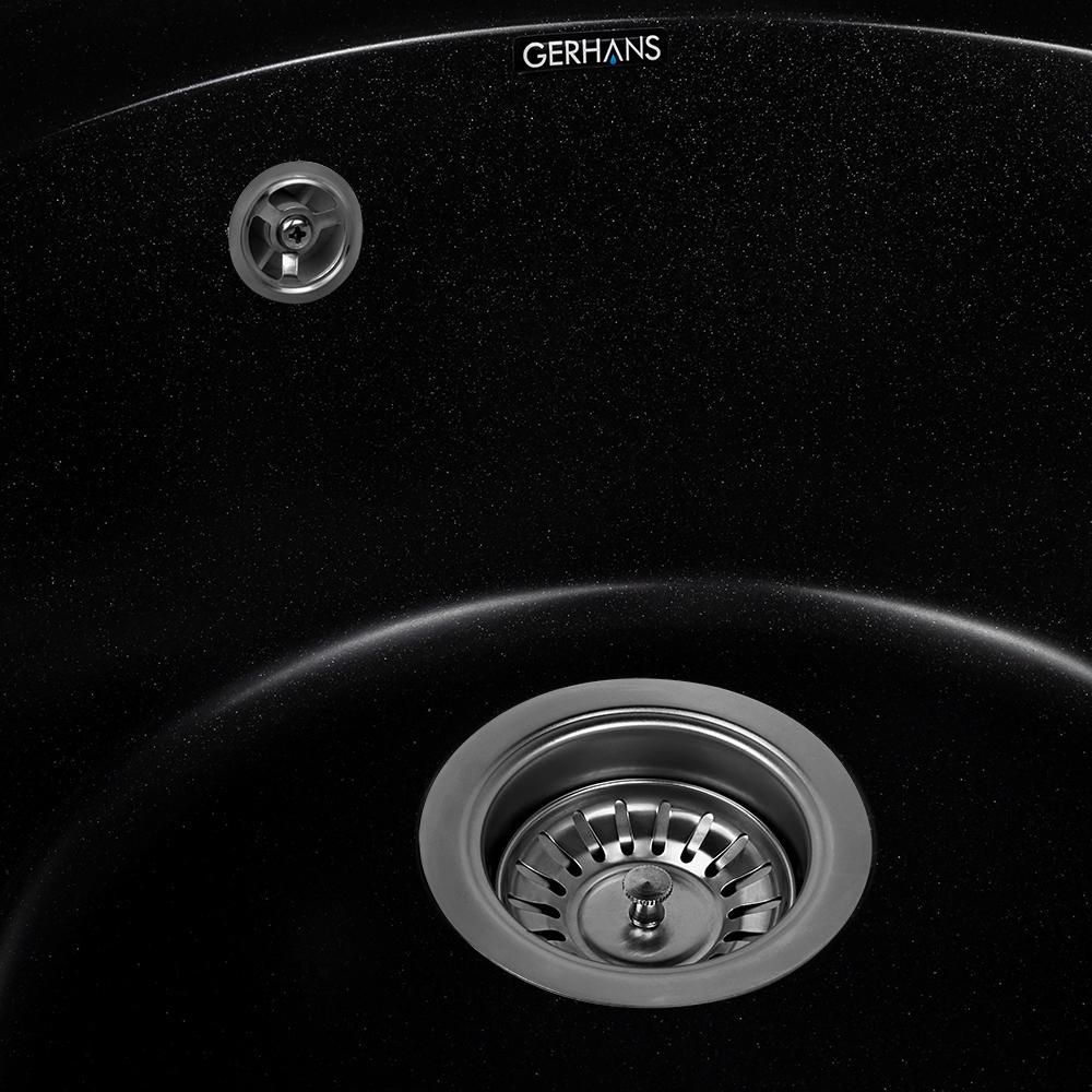 Кухонная мойка Gerhans A05 (оникс) фото-4