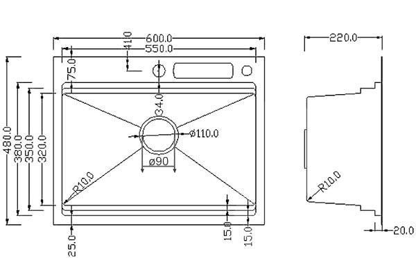 Кухонная мойка Roxen Stage Plus 560250-60-S многофункциональная 8 в 1 (60*48/текстурный сатин) фото-9