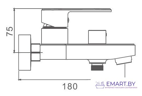 Смеситель Gerhans K22 K13022T фото-2