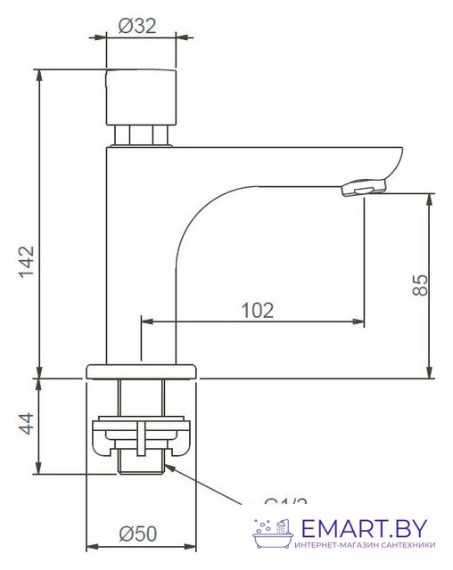 Смеситель Gappo G5148 фото-2