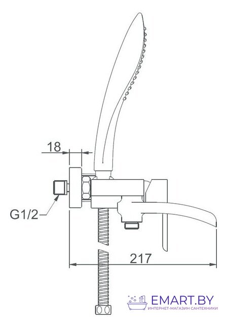 Смеситель Gappo G3248-8 фото-2