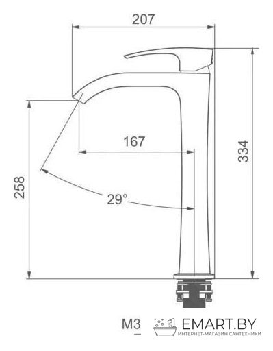 Смеситель Gappo G1007-81 фото-5