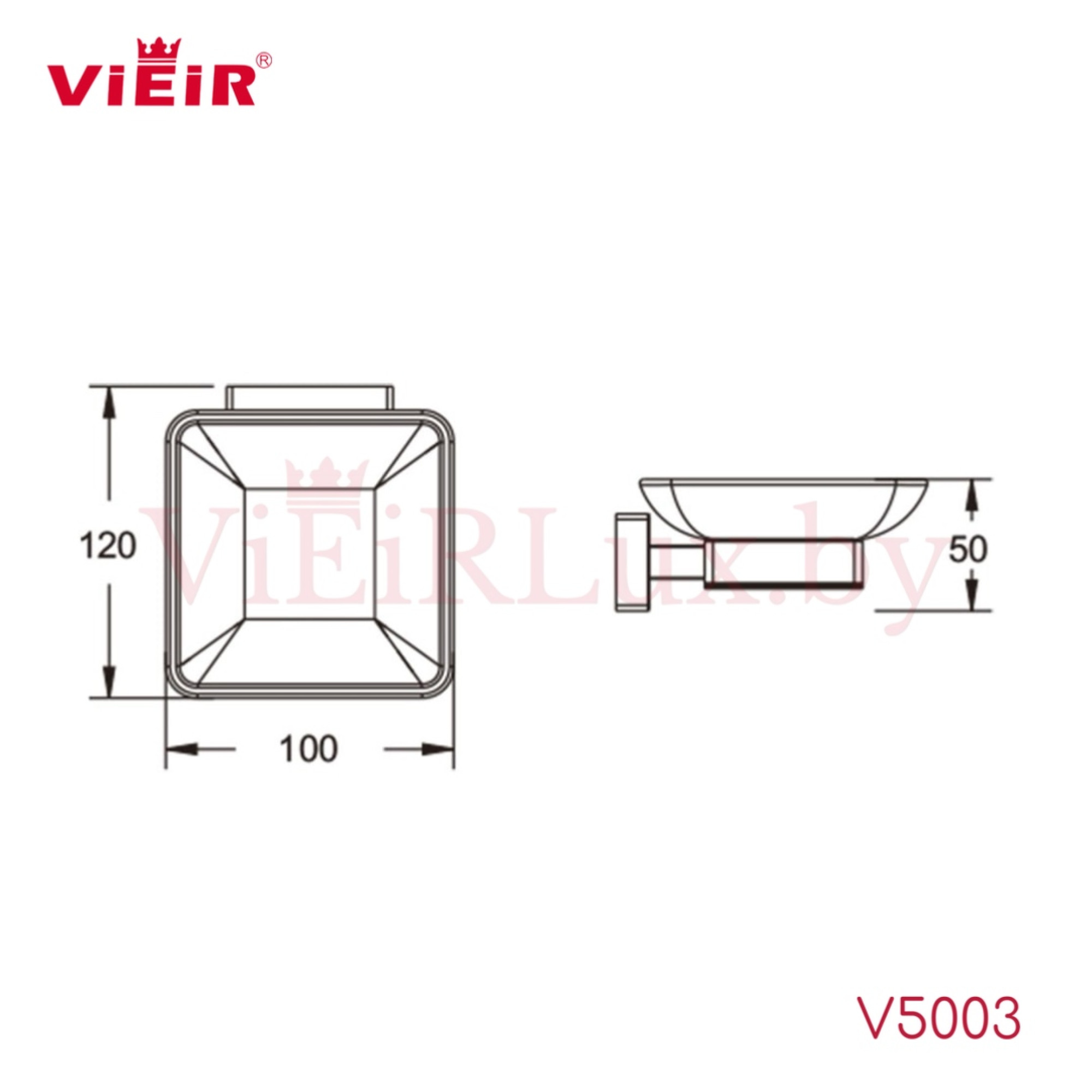 Мыльница Vieir 5003-F фото-2