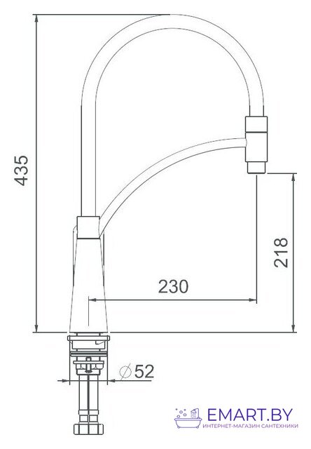 Смеситель Gappo G4048-8 фото-2