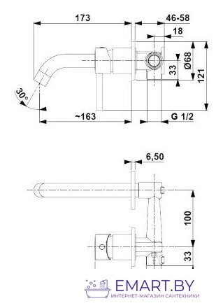 Смеситель Armatura Moza 5039-810-81 фото-2