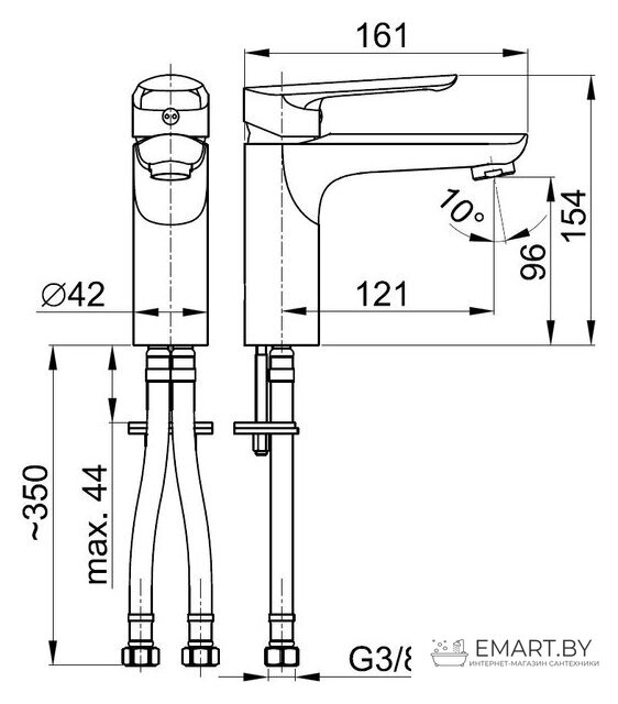 Смеситель Armatura Tanzanit 5022-815-00 фото-2