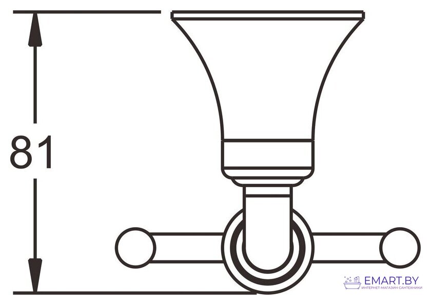 Крючок для ванны Rose RG1221 фото-4