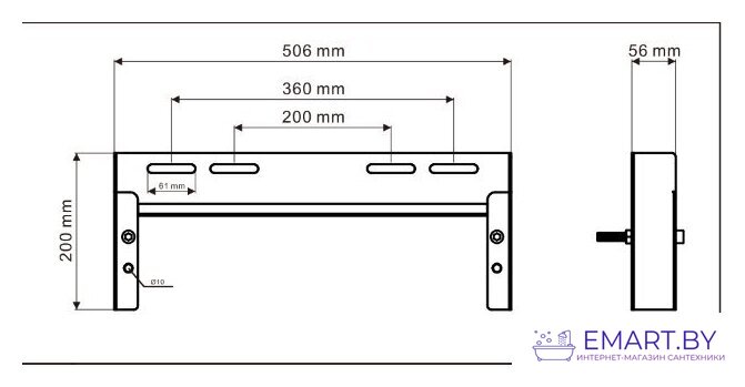 Инсталляция Roxen Double Fix 715850 фото-3