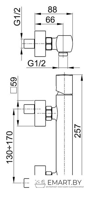 Смеситель Armatura Morganit 4926-010-00 фото-2