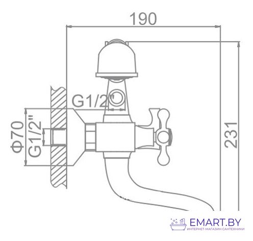 Смеситель Ledeme L3119 фото-2