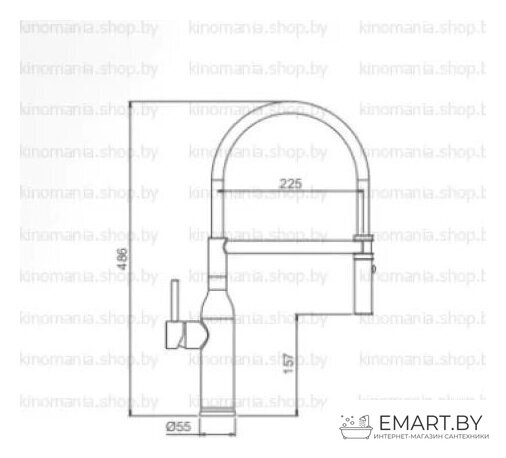 Смеситель Gappo G4098-23 фото-2