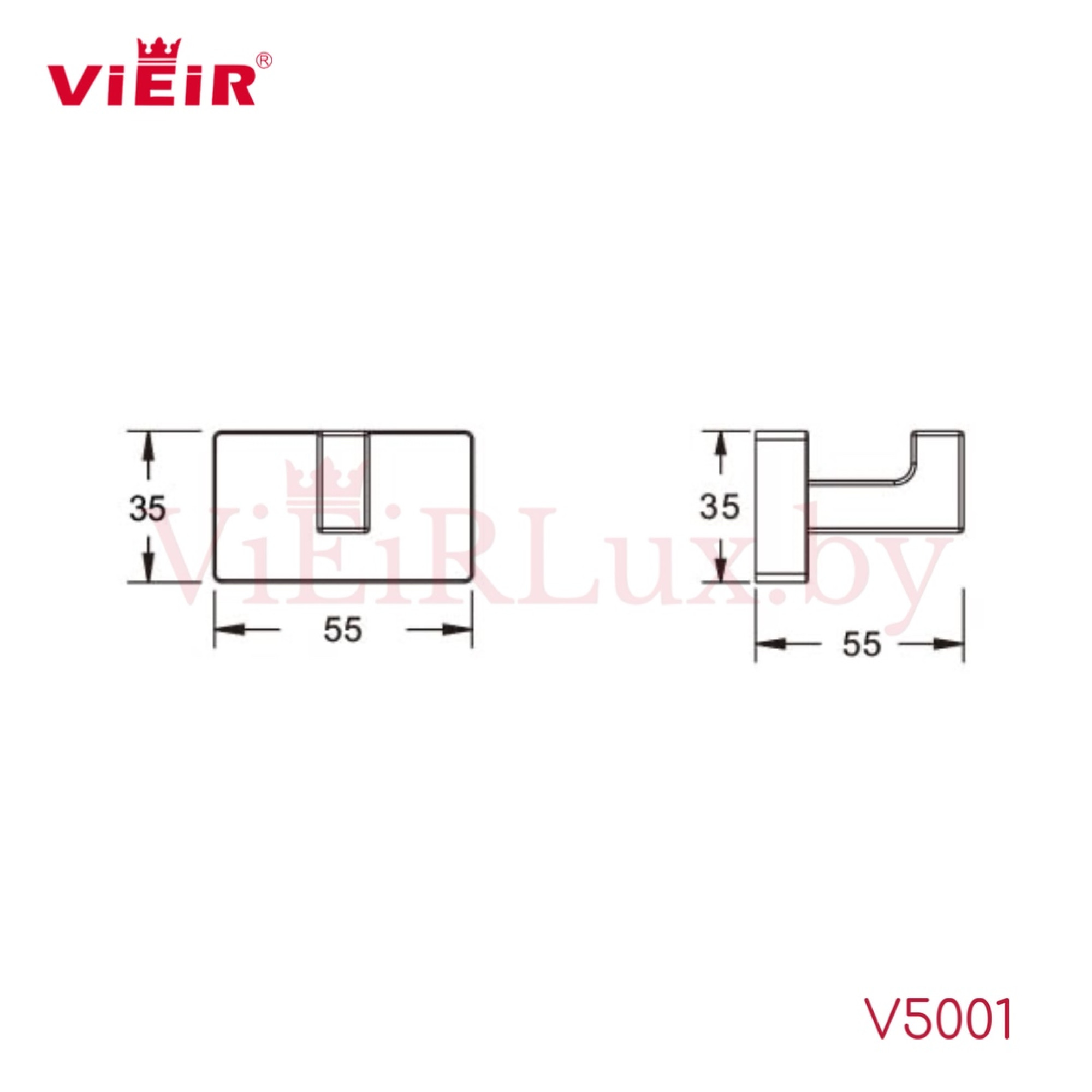Крючок Vieir 5001-G фото-2