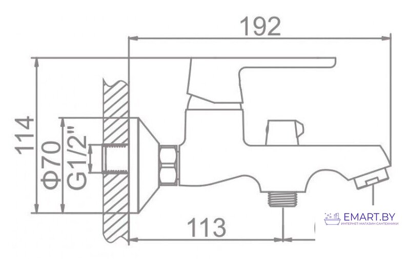 Смеситель Ledeme L3277W фото-2