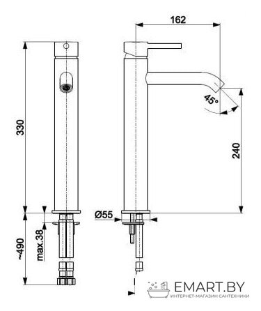 Смеситель Armatura Moza 5032-612-00 фото-2