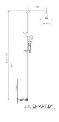 Душевая система  Gappo G2418-23 фото-3