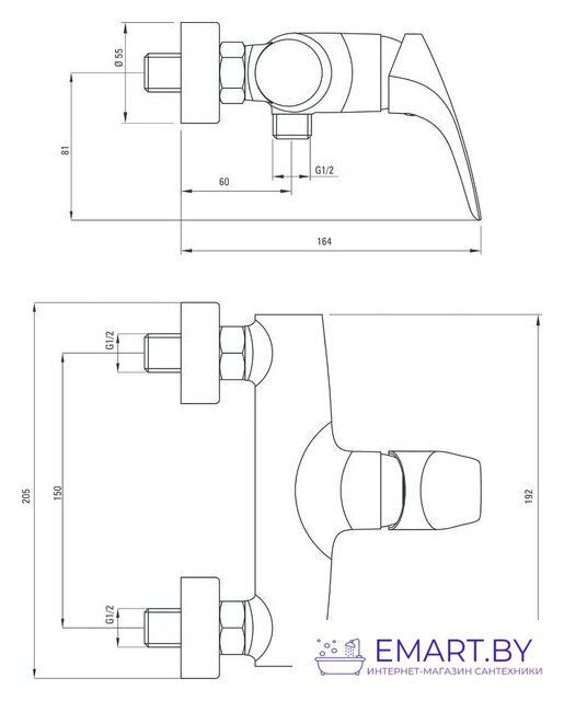 Смеситель Deante Cynia BCY 040M фото-3