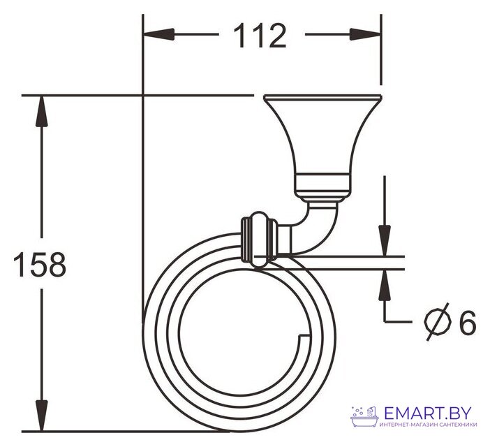 Держатель для фена Rose RG1235 фото-4
