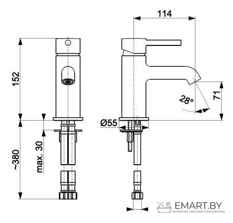 Смеситель Armatura Moza 5032-815-00 фото-2