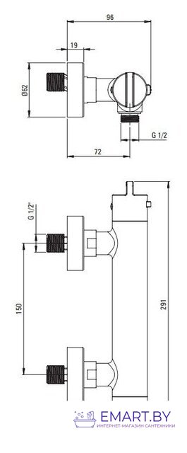 Смеситель Deante Titanium BCH D4BT фото-5