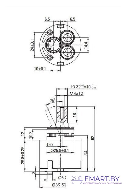 Смеситель Deante Joko Clinic BOJ 050C фото-3