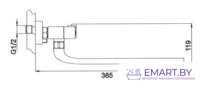 Смеситель Gappo G2249 фото-2