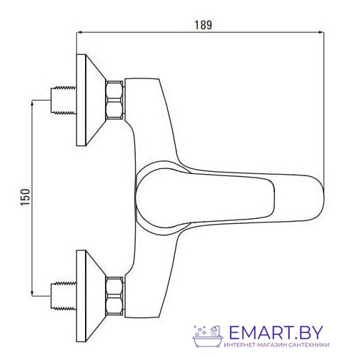 Смеситель Deante New Boro BMO 011M фото-2