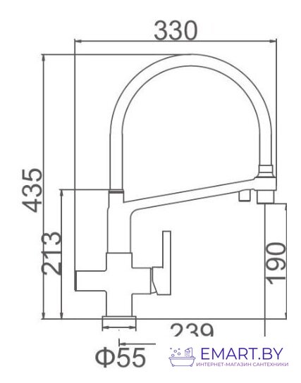 Смеситель Gerhans K14090-2 фото-2