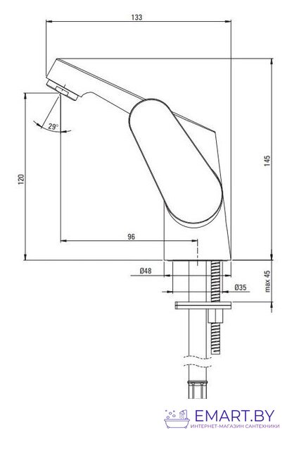 Комплект смесителей Deante Chaber BGCB010M фото-3