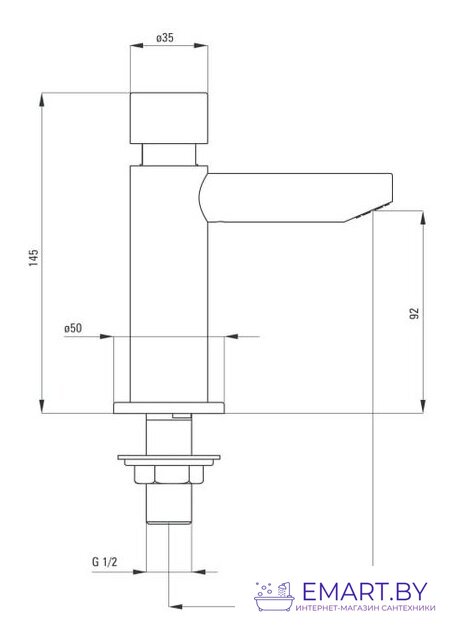 Смеситель Deante Press BBH 028L фото-2