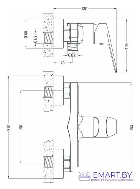 Смеситель Deante Jasmin BGJ 040M фото-2