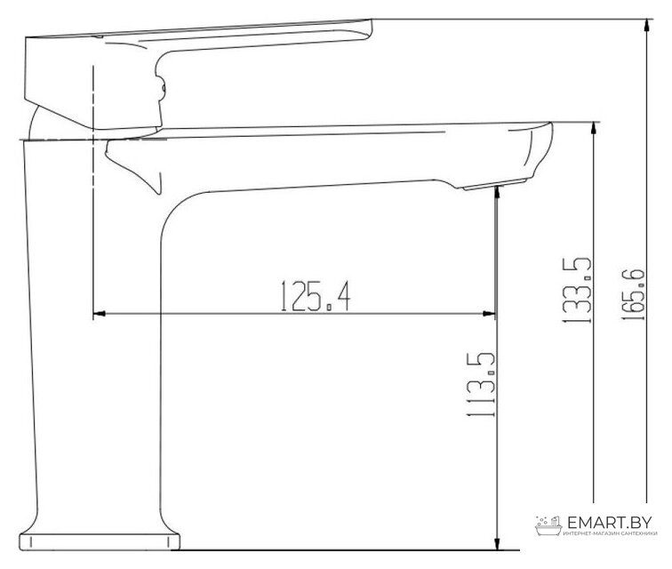 Смеситель Vieir V073513-S фото-2