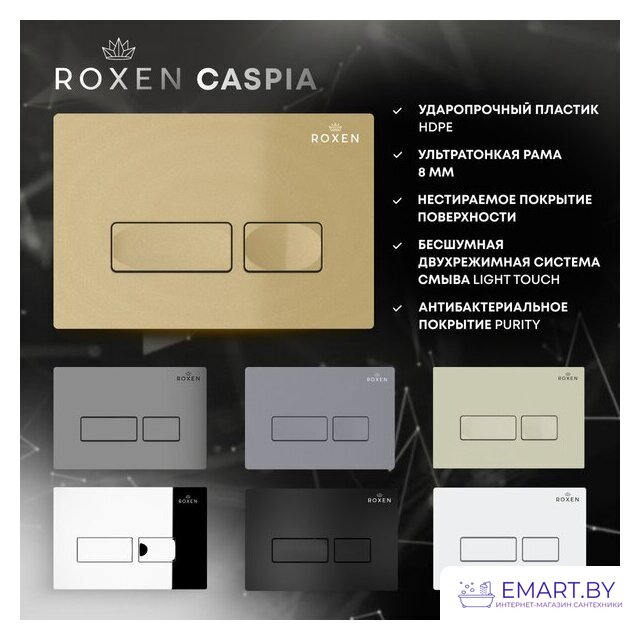 Панель смыва Roxen Caspia 410280DG фото-3