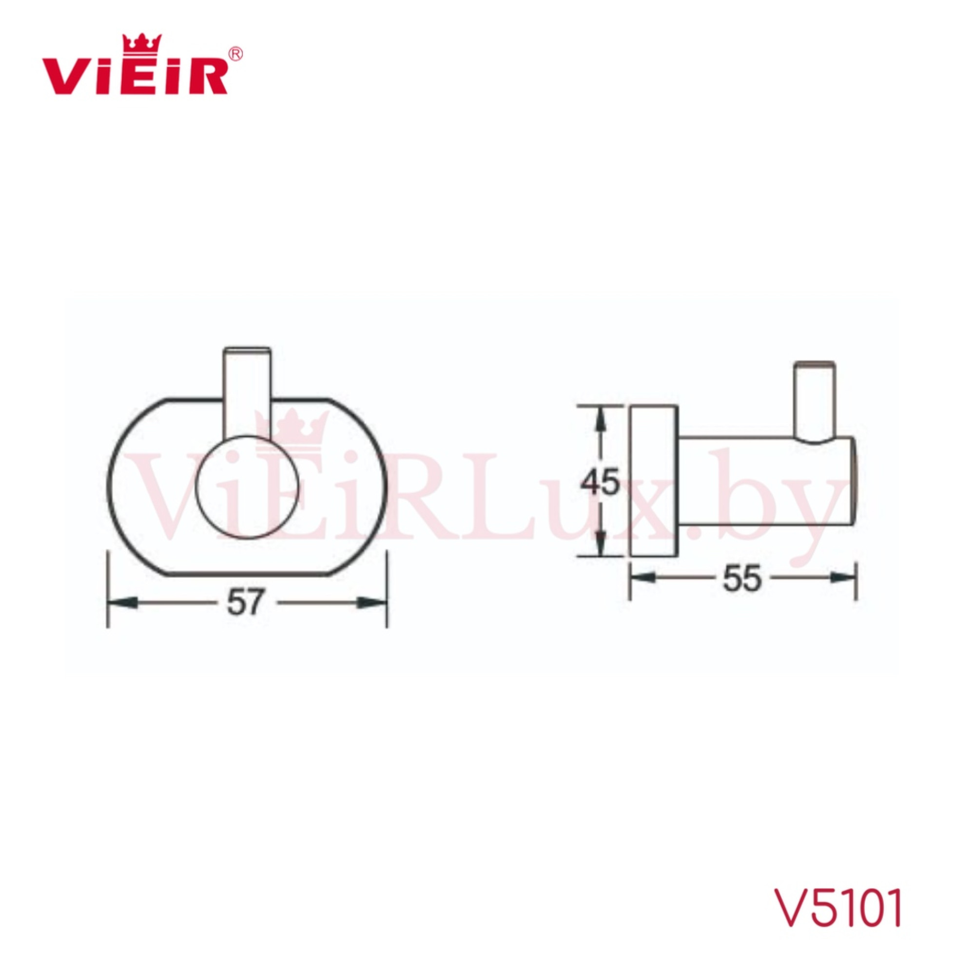 Крючок Vieir 5101-C фото-2