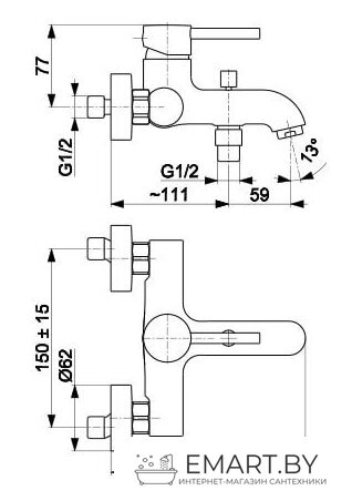 Смеситель Armatura Moza 5034-010-00 фото-2