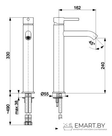 Смеситель Armatura Moza 5032-612-31 фото-2