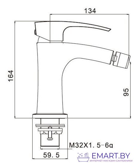 Смеситель Gappo G5007 фото-2